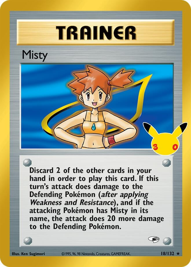 Misty (18/132) (ME: 30th Celebration Classic Collection) Pokemon
