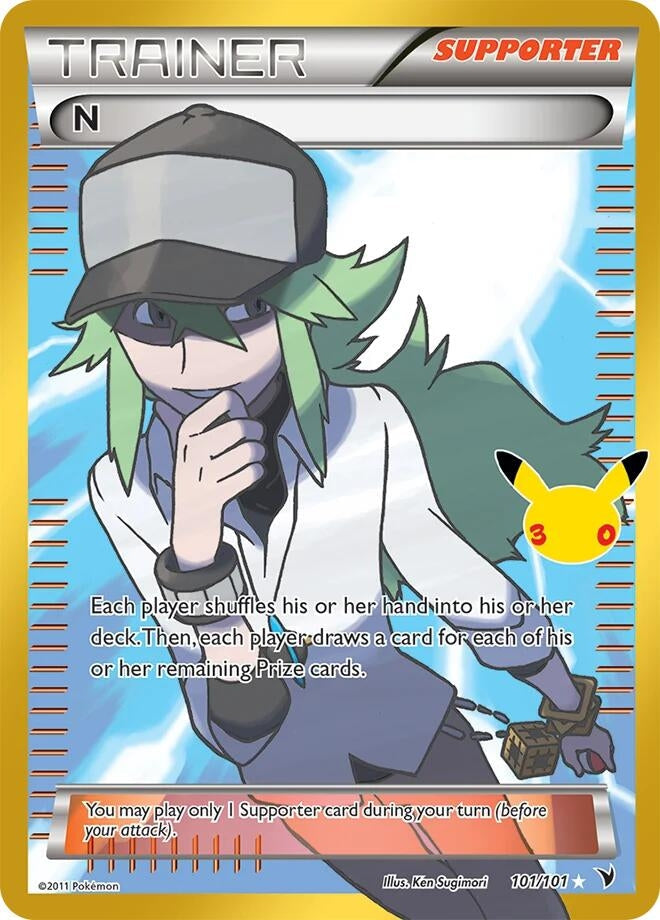 N (101/101) (ME: 30th Celebration Classic Collection) Pokemon