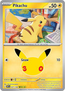Pikachu (031/128) (ME: 30th Celebration) Pokemon