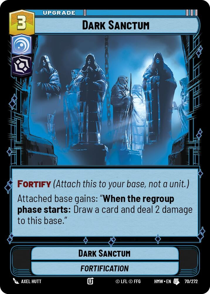 Image for Dark Sanctum (70/272) (Homeworlds) (HMW) - Star Wars: Unlimited