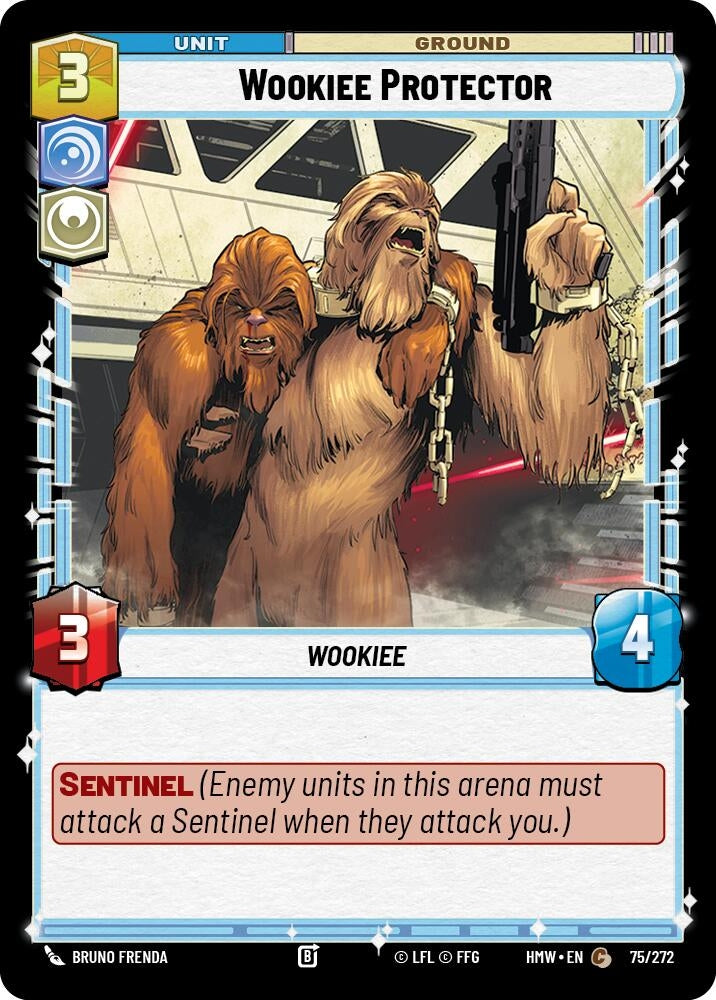 Image for Wookiee Protector (75/272) (Homeworlds) (HMW) - Star Wars: Unlimited