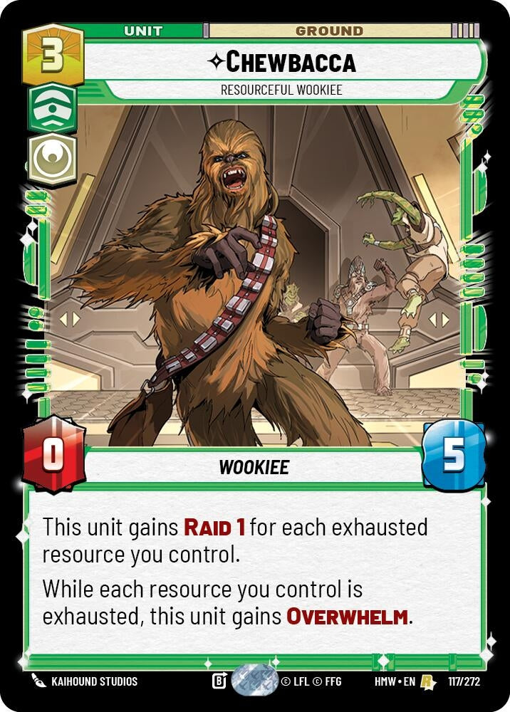 Image for Chewbacca - Resourceful Wookiee (117/272) (Homeworlds) (HMW) - Star Wars: Unlimited