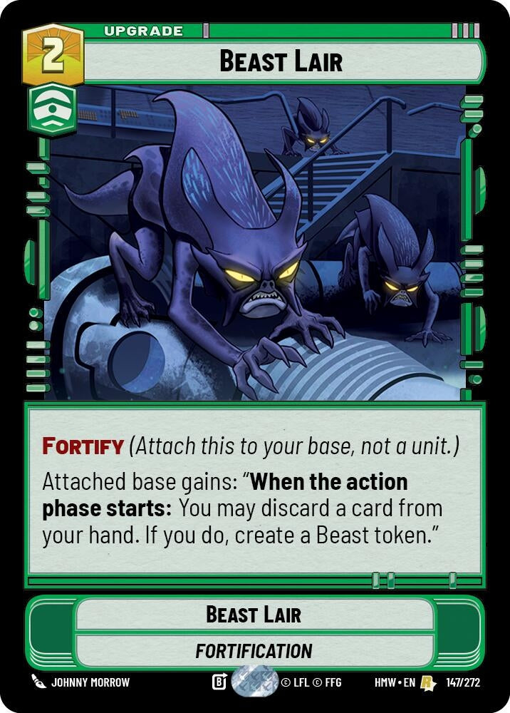 Image for Beast Lair (147/272) (Homeworlds) (HMW) - Star Wars: Unlimited