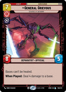 Image for General Grievous - Scourge of Dathomir (159/272) (Homeworlds) (HMW) - Star Wars: Unlimited