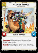Image for Captain Tarpals - Grand Army Captain (254/272) (Homeworlds) (HMW) - Star Wars: Unlimited