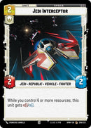 Image for Jedi Interceptor (256/272) (Homeworlds) (HMW) - Star Wars: Unlimited
