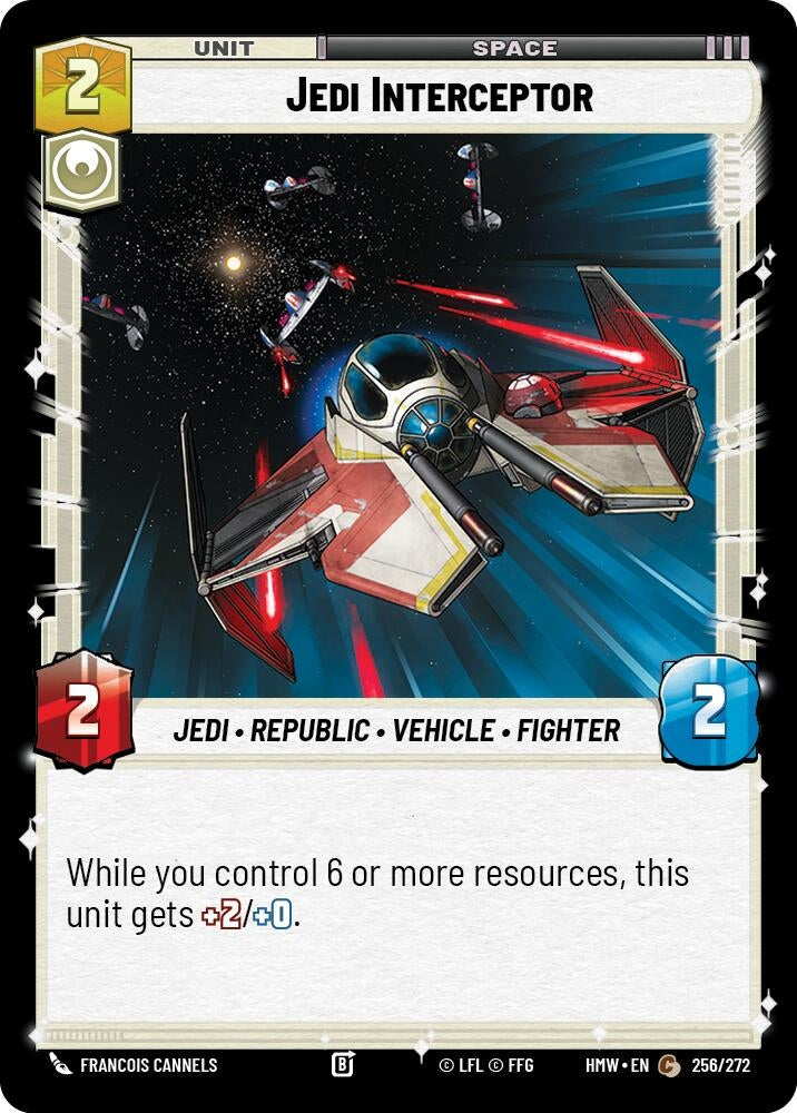 Image for Jedi Interceptor (256/272) (Homeworlds) (HMW) - Star Wars: Unlimited