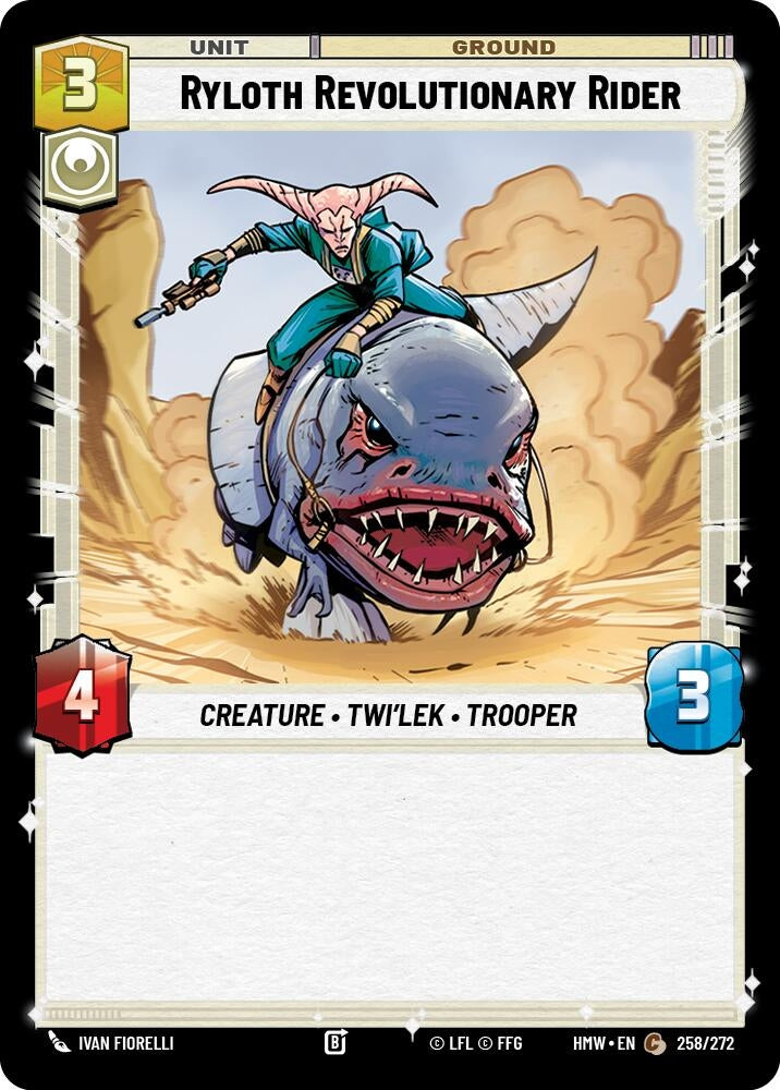 Image for Ryloth Revolutionary Rider (258/272) (Homeworlds) (HMW) - Star Wars: Unlimited