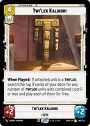 Image for Twi'lek Kalikori (265/272) (Homeworlds) (HMW) - Star Wars: Unlimited