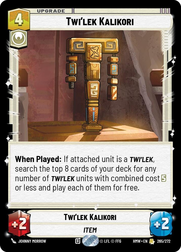Image for Twi'lek Kalikori (265/272) (Homeworlds) (HMW) - Star Wars: Unlimited