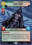 Image for Darth Vader - Any Methods Necessary (Hyperspace) (315) (Homeworlds) (HMW) - Star Wars: Unlimited