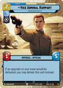 Image for Vice Admiral Rampart - A New Era of Safety (Hyperspace) (332) (Homeworlds) (HMW) - Star Wars: Unlimited