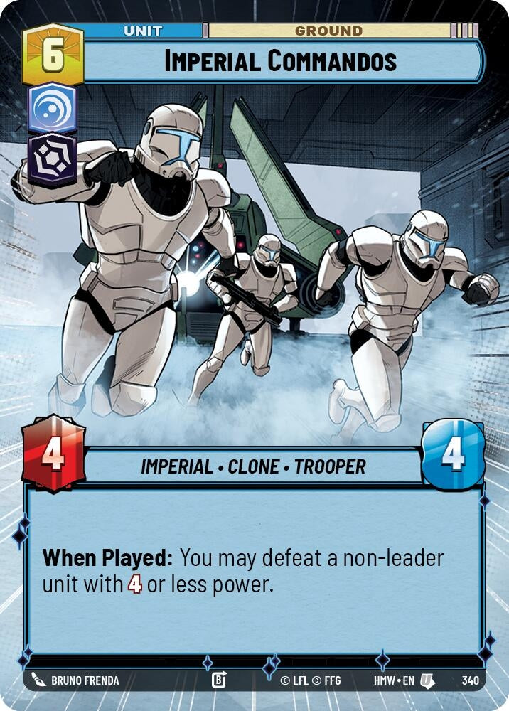 Image for Imperial Commandos (Hyperspace) (340) (Homeworlds) (HMW) - Star Wars: Unlimited