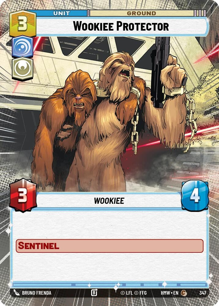 Image for Wookiee Protector (Hyperspace) (347) (Homeworlds) (HMW) - Star Wars: Unlimited