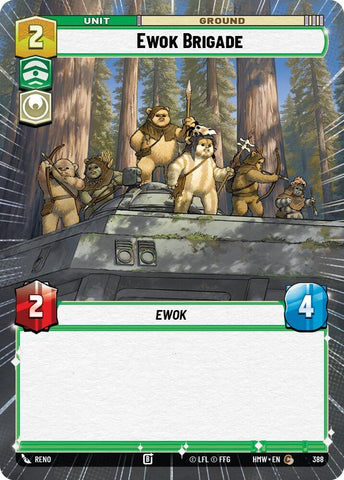 Image for Ewok Brigade (Hyperspace) (388) (Homeworlds) (HMW) - Star Wars: Unlimited