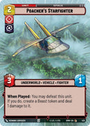 Image for Poacher's Starfighter (Hyperspace) (425) (Homeworlds) (HMW) - Star Wars: Unlimited