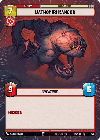 Image for Dathomiri Rancor (Hyperspace) (459) (Homeworlds) (HMW) - Star Wars: Unlimited