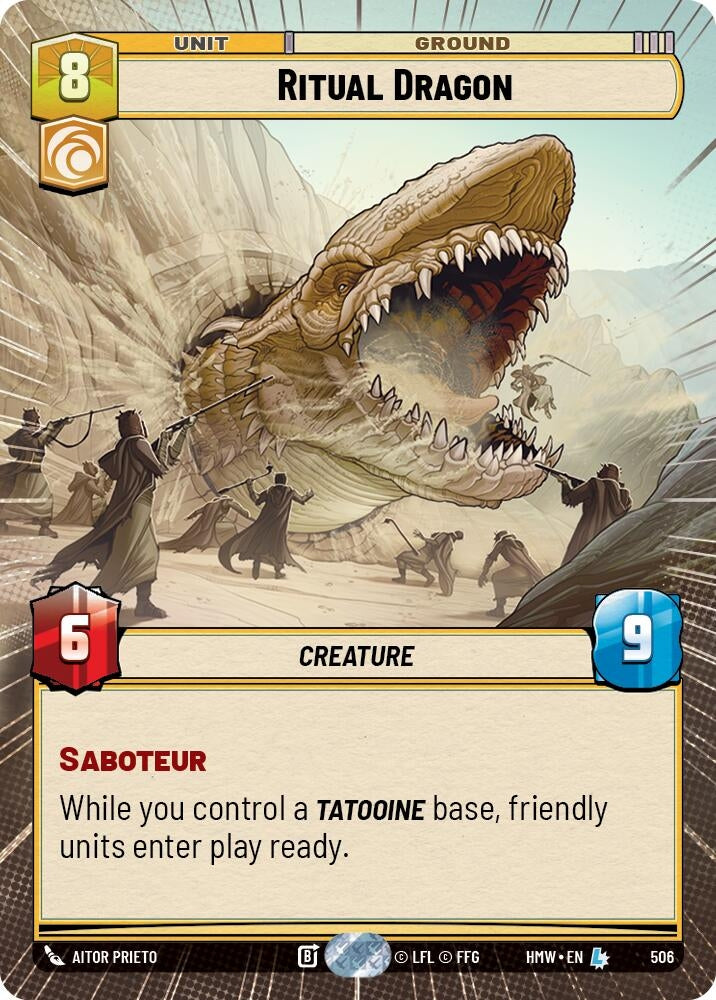 Image for Ritual Dragon (Hyperspace) (506) (Homeworlds) (HMW) - Star Wars: Unlimited