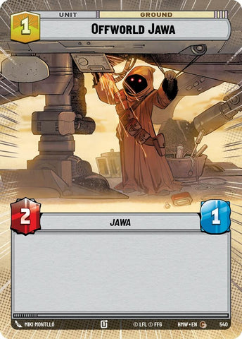Image for Offworld Jawa (Hyperspace) (540) (Homeworlds) (HMW) - Star Wars: Unlimited
