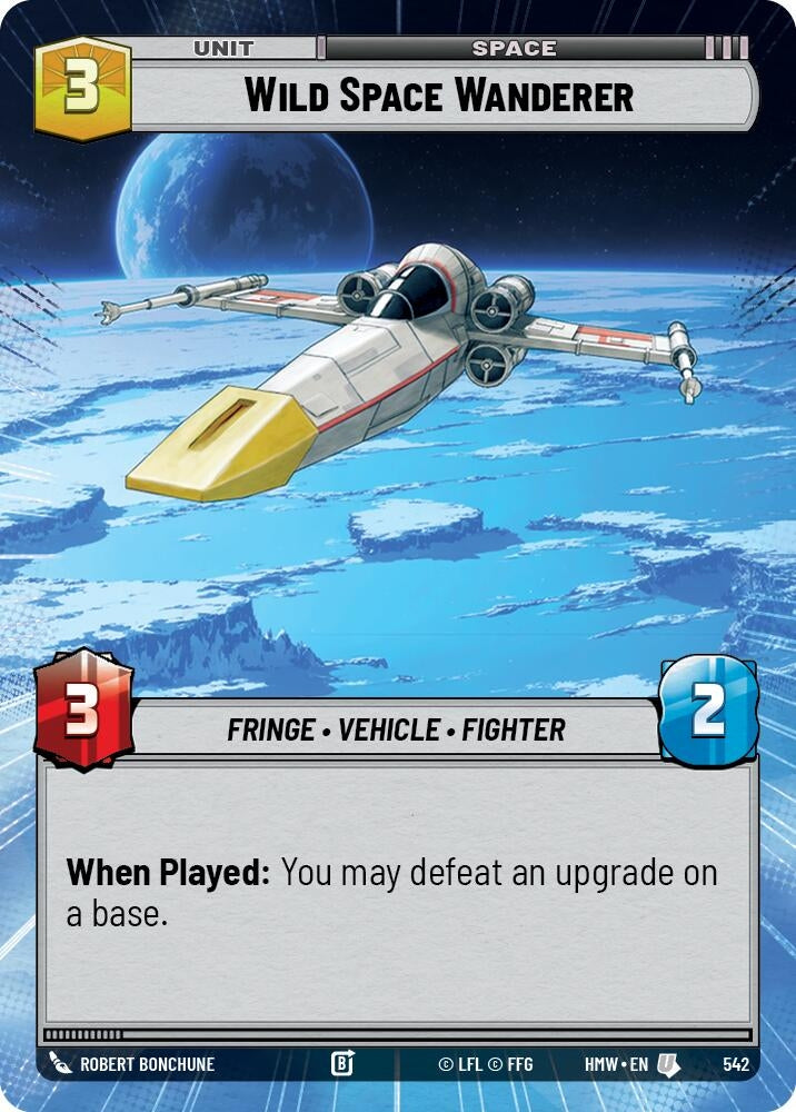 Image for Wild Space Wanderer (Hyperspace) (542) (Homeworlds) (HMW) - Star Wars: Unlimited