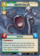 Image for Greater Sarlacc (Hyperspace Foil) (559) (Homeworlds) (HMW) - Star Wars: Unlimited