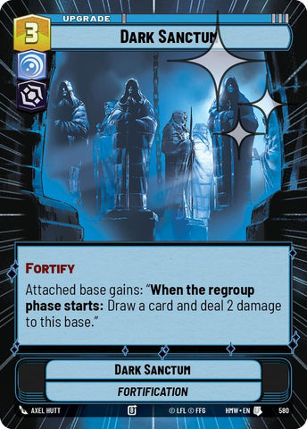 Image for Dark Sanctum (Hyperspace Foil) (580) (Homeworlds) (HMW) - Star Wars: Unlimited