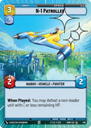 Image for N-1 Patroller (Hyperspace Foil) (596) (Homeworlds) (HMW) - Star Wars: Unlimited