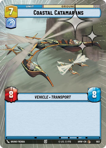 Image for Coastal Catamarans (Hyperspace Foil) (603) (Homeworlds) (HMW) - Star Wars: Unlimited