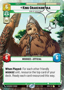 Image for King Grakchawwaa - King of Kashyyyk (Hyperspace Foil) (633) (Homeworlds) (HMW) - Star Wars: Unlimited