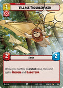 Image for Village Troublemaker (Hyperspace Foil) (686) (Homeworlds) (HMW) - Star Wars: Unlimited
