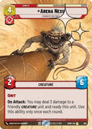 Image for Arena Nexu - Starved for Prey (Hyperspace Foil) (692) (Homeworlds) (HMW) - Star Wars: Unlimited