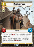 Image for The Chieftain - Here Since the Oceans Dried (Hyperspace Foil) (722) (Homeworlds) (HMW) - Star Wars: Unlimited