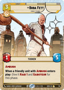 Image for Boba Fett - Family Found (Hyperspace Foil) (735) (Homeworlds) (HMW) - Star Wars: Unlimited