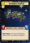 Image for Dragonboat Freighter (Hyperspace Foil) (741) (Homeworlds) (HMW) - Star Wars: Unlimited