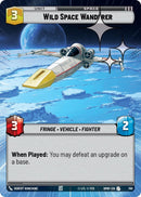 Image for Wild Space Wanderer (Hyperspace Foil) (780) (Homeworlds) (HMW) - Star Wars: Unlimited