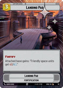 Image for Landing Pad (Hyperspace Foil) (781) (Homeworlds) (HMW) - Star Wars: Unlimited