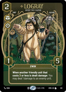 Image for Logray - Bright Tree Shaman (Prestige) (801) (Homeworlds) (HMW) - Star Wars: Unlimited