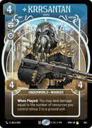 Image for Krrsantan - Santo (Prestige) (802) (Homeworlds) (HMW) - Star Wars: Unlimited