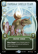 Image for Fambaa Shield Team (Prestige) (808) (Homeworlds) (HMW) - Star Wars: Unlimited
