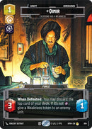 Image for Qimir - Everyone Has a Weakness (Prestige Foil) (894) (Homeworlds) (HMW) - Star Wars: Unlimited