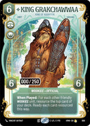 Image for King Grakchawwaa - King of Kashyyyk (Serialized) (909) (Homeworlds) (HMW) - Star Wars: Unlimited
