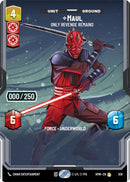 Image for Maul - Only Revenge Remains (Serialized) (938) (Homeworlds) (HMW) - Star Wars: Unlimited