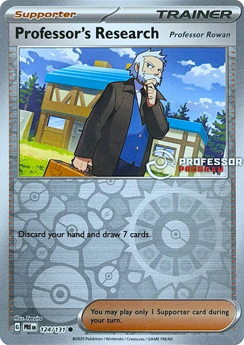 Image for Professor's Research [Professor Rowan] (124/131) (Professor Program Promos) (PPP) - Pokemon