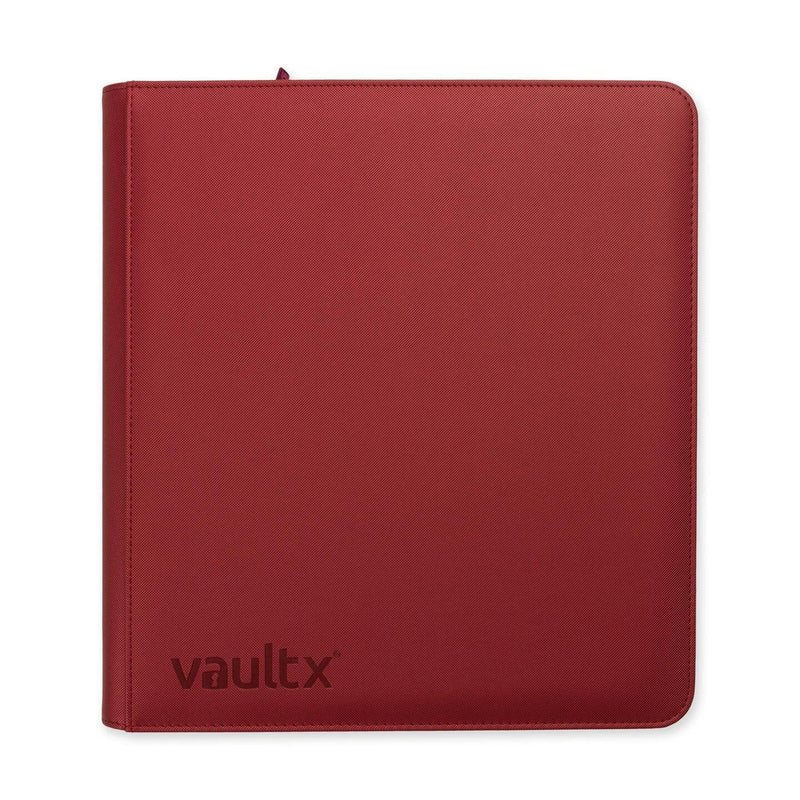 Image for Vault X Zip Binder Exo-Tec - Metallic Red 12 Pocket - Storage Albums