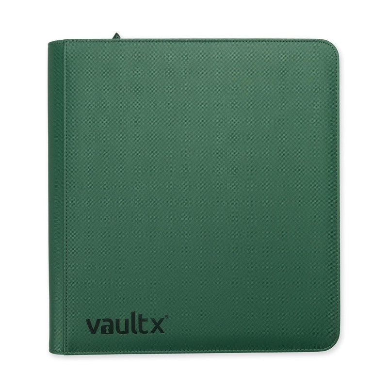 Image for Vault X Zip Binder Exo-Tec - Metallic Green 12 Pocket - Storage Albums
