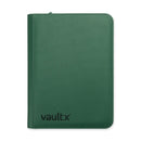 Image for Vault X Zip Binder Exo-Tec - Metallic Green 9 Pocket - Storage Albums