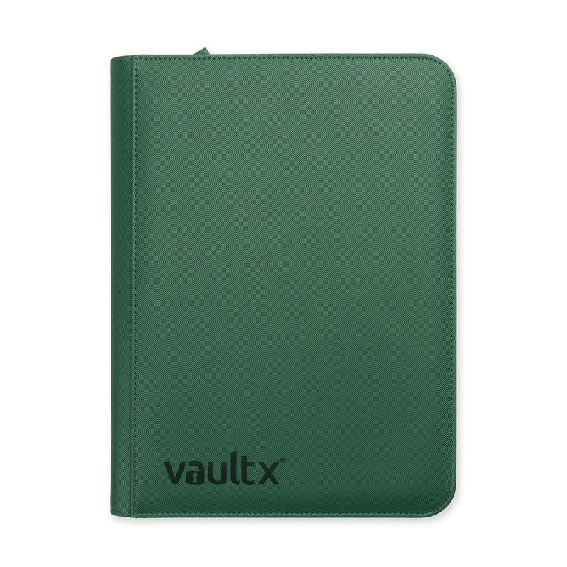 Image for Vault X Zip Binder Exo-Tec - Metallic Green 9 Pocket - Storage Albums