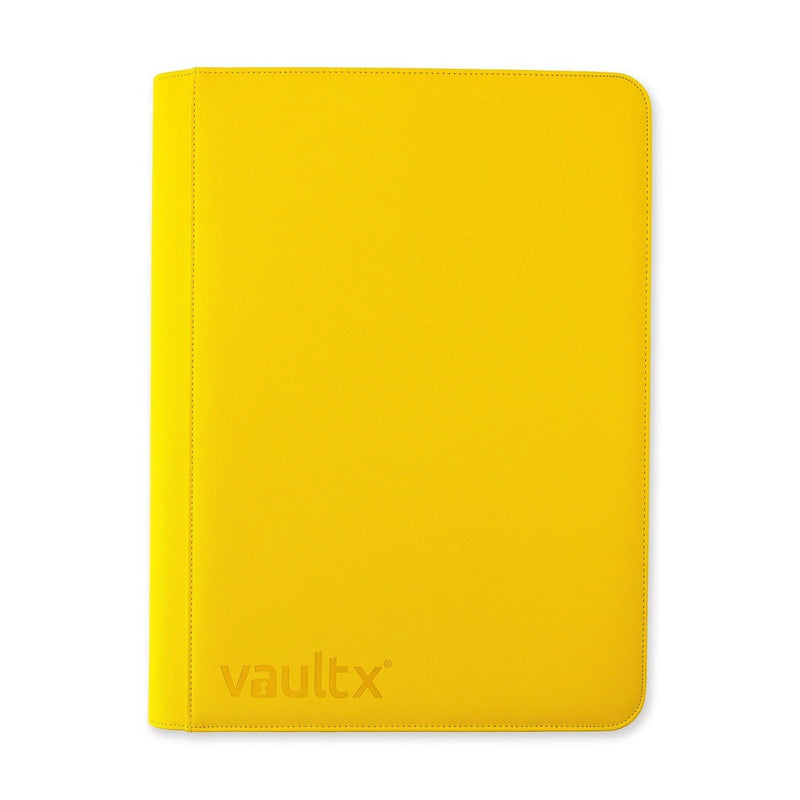Image for Vault X Zip Binder XXL Exo-Tec - Yellow 16 Pocket - Storage Albums