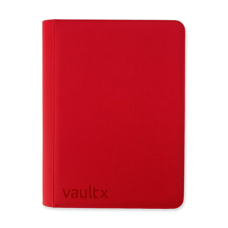 Image for Vault X Zip Binder XXL Exo-Tec - Red 16 Pocket - Storage Albums