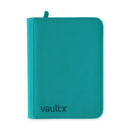 Image for Vault X Zip Binder Exo-Tec - Teal 4 Pocket - Storage Albums